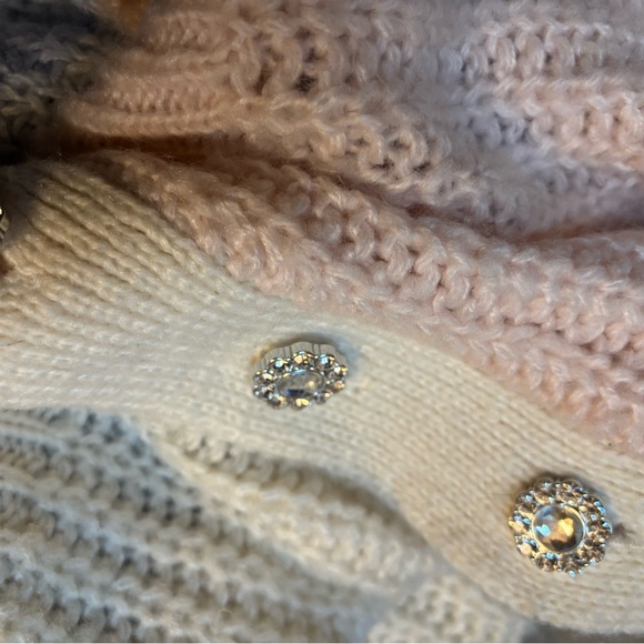 Pastel Colorblock Knit Cardigan Sweater - Picture 4 of 12